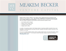 Tablet Screenshot of mbvc.com